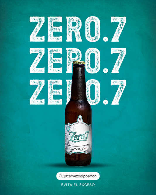 Zero.7 - Bebida de Malta No Alcohólica (Estilo Session IPA)